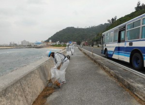 活動状況(海側)