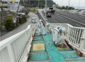 活動状況(世冨慶歩道橋)