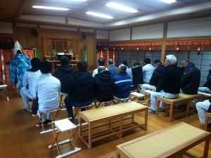 美具久留御魂神社で御祈祷しました。